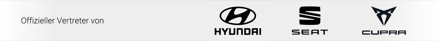 Offizieller Vertreter von Curpa, SEAT und Hyundai